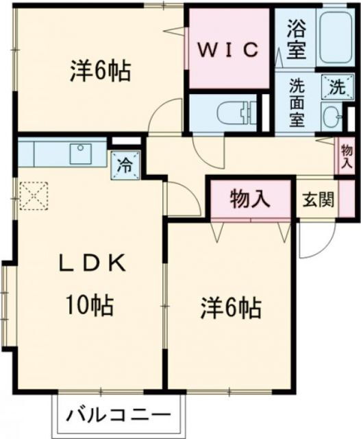 茨城県龍ヶ崎市佐貫町 龍ケ崎市駅 2LDK アパート 賃貸物件詳細
