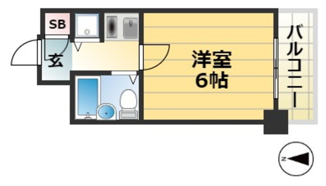 兵庫県神戸市中央区下山手通７ 神戸駅 1K マンション 賃貸物件詳細