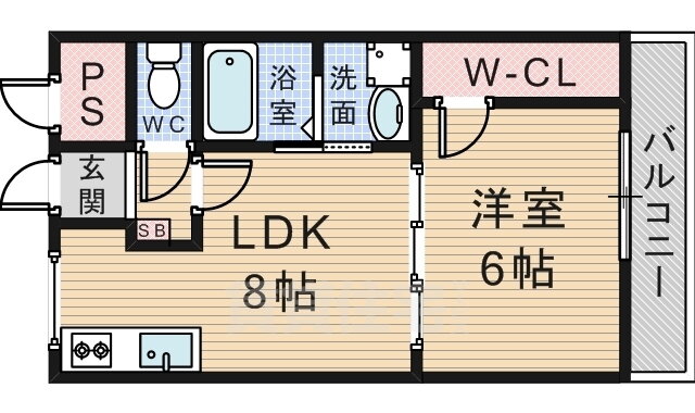 大阪府豊中市東豊中町４ 少路駅 1LDK マンション 賃貸物件詳細