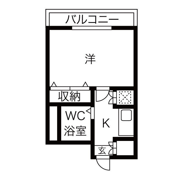 埼玉県さいたま市桜区大字下大久保 浦和駅 1K マンション 賃貸物件詳細