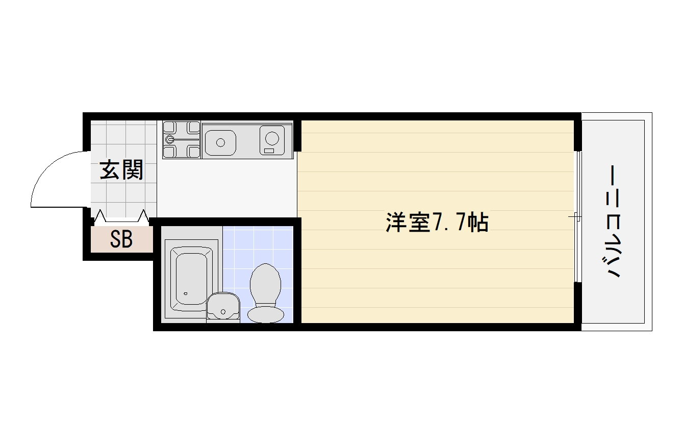 大阪府大阪市平野区瓜破２ 喜連瓜破駅 1K マンション 賃貸物件詳細
