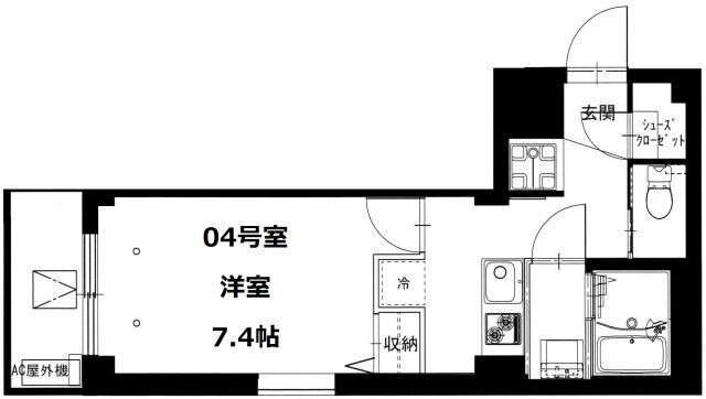東京都江東区北砂６ 大島駅 1K マンション 賃貸物件詳細