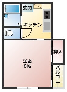 鹿児島県鹿児島市永吉２ 1K マンション 賃貸物件詳細