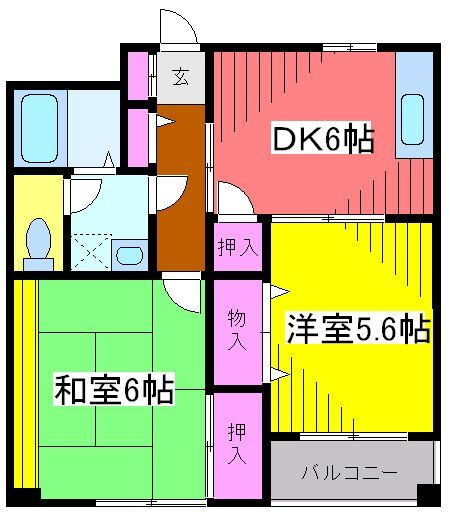 東京都江戸川区篠崎町１ 篠崎駅 2DK マンション 賃貸物件詳細