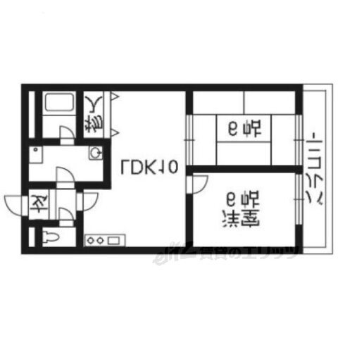 京都府京都市右京区嵯峨広沢南下馬野町 太秦駅 2LDK マンション 賃貸物件詳細