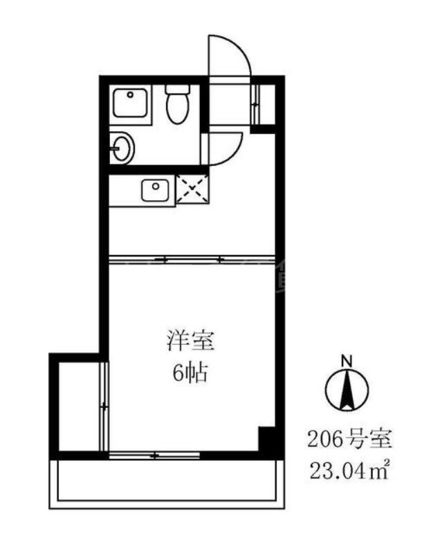 東京都大田区大森西１ 平和島駅 1K マンション 賃貸物件詳細