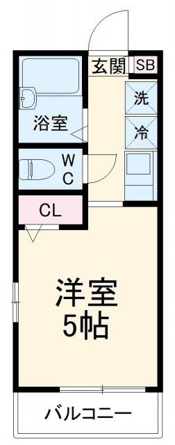埼玉県さいたま市中央区下落合２ 与野駅 1K アパート 賃貸物件詳細