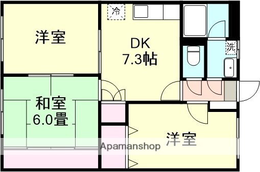 岡山県総社市三輪 総社駅 3DK マンション 賃貸物件詳細