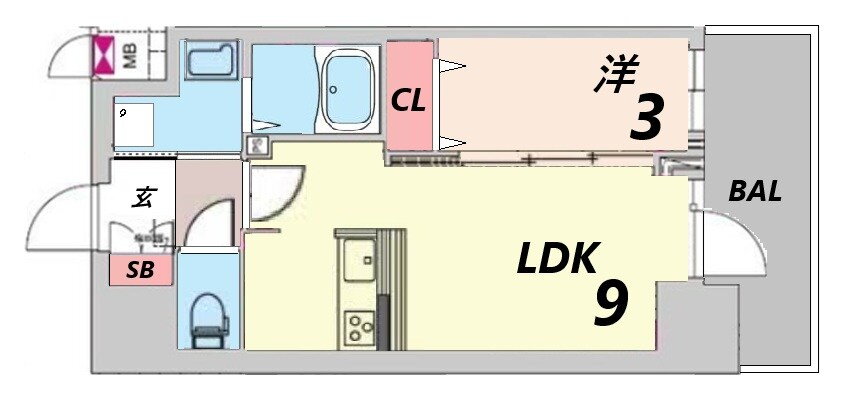 兵庫県神戸市兵庫区水木通１ 新開地駅 1LDK マンション 賃貸物件詳細