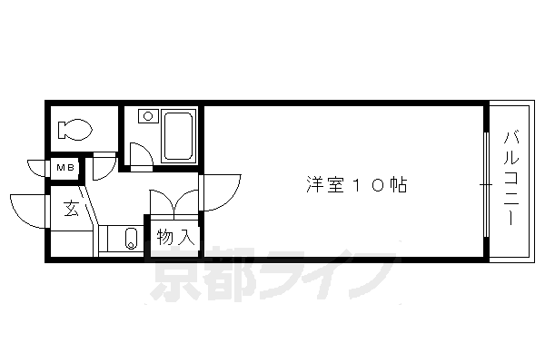 京都府京都市下京区布屋町 五条駅 1K マンション 賃貸物件詳細