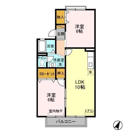 千葉県市原市八幡石塚２ 浜野駅 2LDK アパート 賃貸物件詳細