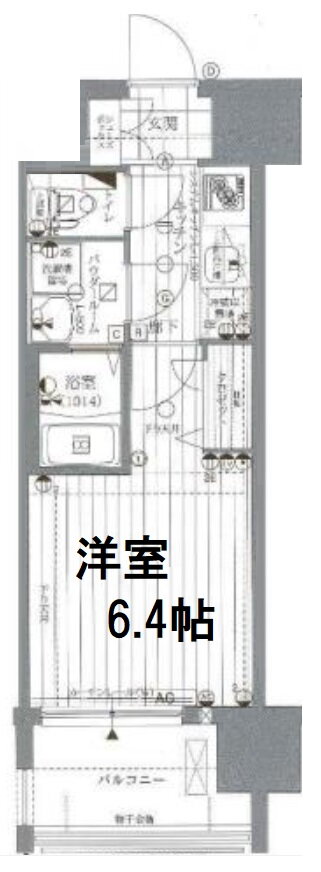 大阪府大阪市都島区片町２ 大阪城北詰駅 1K マンション 賃貸物件詳細