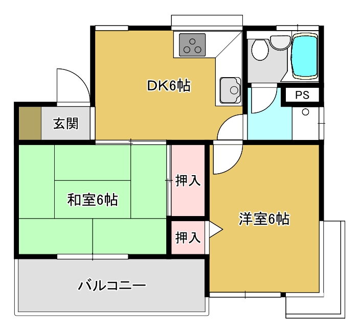 埼玉県深谷市上野台 深谷駅 2DK アパート 賃貸物件詳細