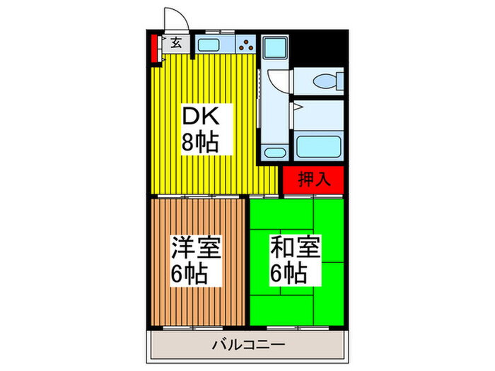 埼玉県さいたま市南区大谷場１ 浦和駅 2DK マンション 賃貸物件詳細