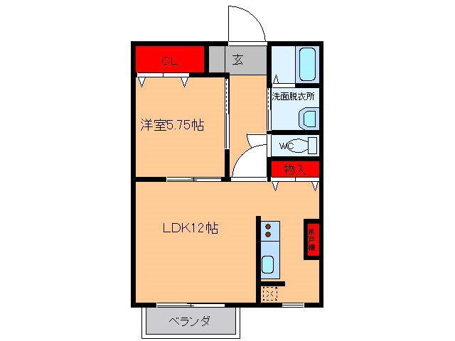 茨城県稲敷郡阿見町中郷２ 土浦駅 1LDK アパート 賃貸物件詳細