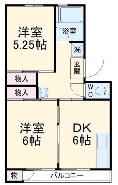 神奈川県横浜市港南区下永谷６ 下永谷駅 2DK マンション 賃貸物件詳細