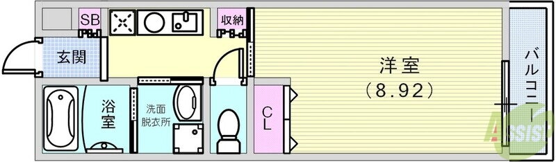 兵庫県神戸市長田区大塚町１ 長田駅 ワンルーム アパート 賃貸物件詳細
