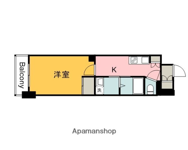 広島県広島市中区平野町 南区役所前駅 1K マンション 賃貸物件詳細