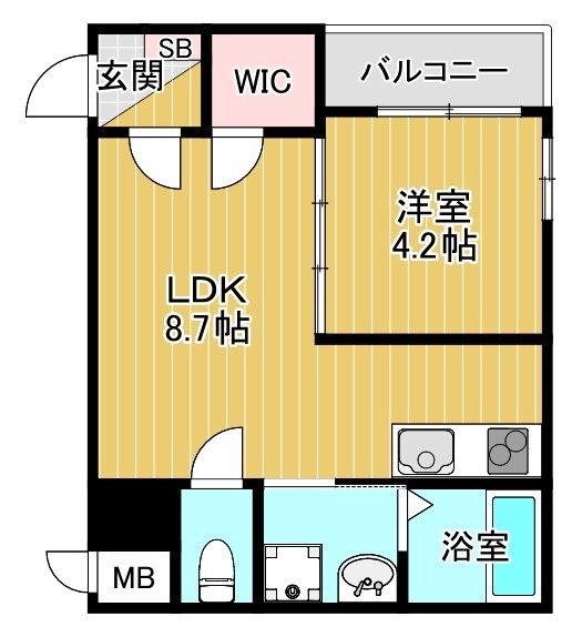 大阪府大阪市旭区中宮３ 千林大宮駅 1LDK マンション 賃貸物件詳細