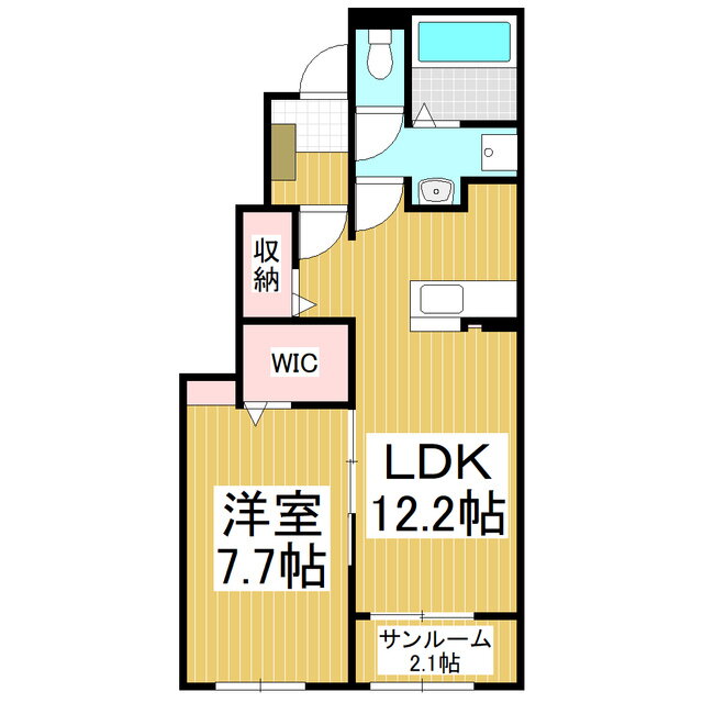長野県塩尻市大門二番町 塩尻駅 1LDK アパート 賃貸物件詳細