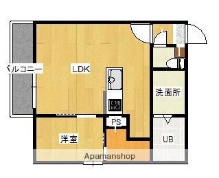 福岡県福岡市西区生の松原２ 下山門駅 1LDK アパート 賃貸物件詳細