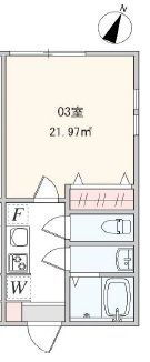 神奈川県川崎市中原区中丸子 向河原駅 1K アパート 賃貸物件詳細