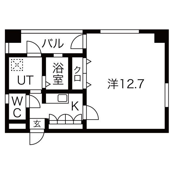 愛知県名古屋市北区平安２ 平安通駅 1K マンション 賃貸物件詳細