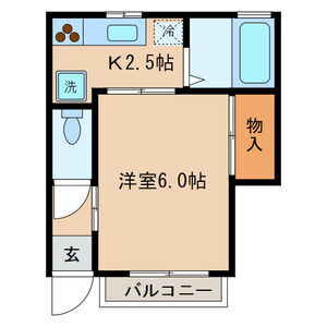 東京都大田区西蒲田６ 蓮沼駅 1K アパート 賃貸物件詳細