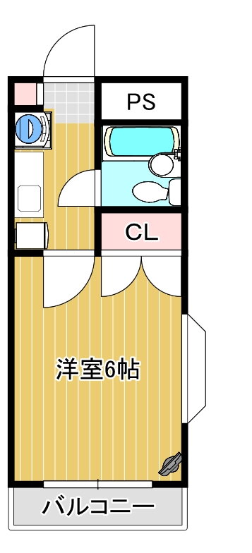 岡山県岡山市北区富原 1K マンション 賃貸物件詳細
