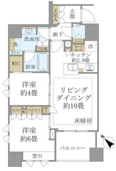 東京都中央区新川１ 茅場町駅 2LDK マンション 賃貸物件詳細