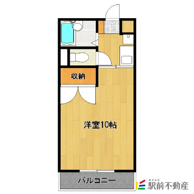 福岡県筑後市大字前津 1K アパート 賃貸物件詳細