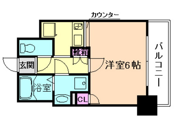 大阪府大阪市福島区大開２ 海老江駅 1K マンション 賃貸物件詳細