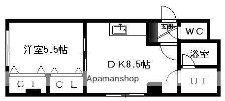 ベラクレエ裏参道弐番館 2階 1LDK 賃貸物件詳細