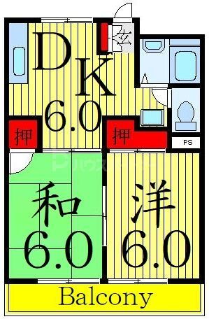 東京都葛飾区堀切１ 堀切菖蒲園駅 2DK マンション 賃貸物件詳細