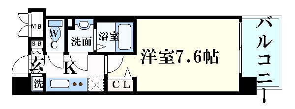 愛知県名古屋市中村区則武２ 名古屋駅 1K マンション 賃貸物件詳細