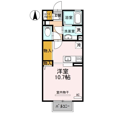 茨城県古河市旭町２ 古河駅 ワンルーム アパート 賃貸物件詳細