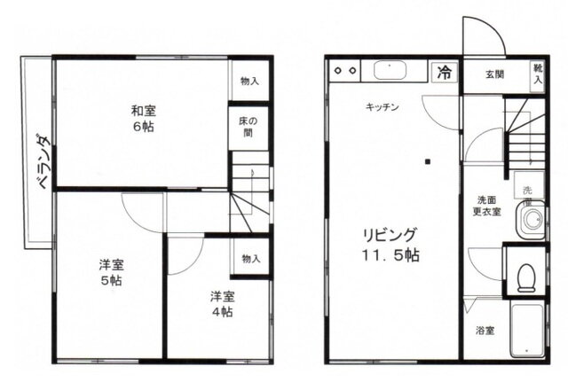 東京都北区赤羽西６丁目戸建 3LDK 賃貸物件詳細