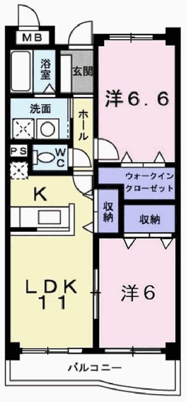 兵庫県高砂市中筋２ 曽根駅 2LDK マンション 賃貸物件詳細