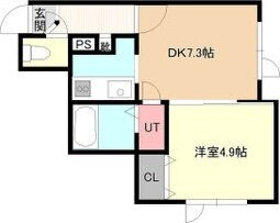 北海道札幌市東区北四十三条東１９ 栄町駅 1DK アパート 賃貸物件詳細