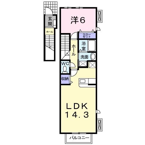 愛知県岡崎市羽根町字大池 岡崎駅 1LDK アパート 賃貸物件詳細