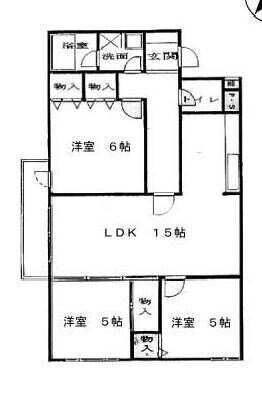 夙川アネックス 1階 3LDK 賃貸物件詳細