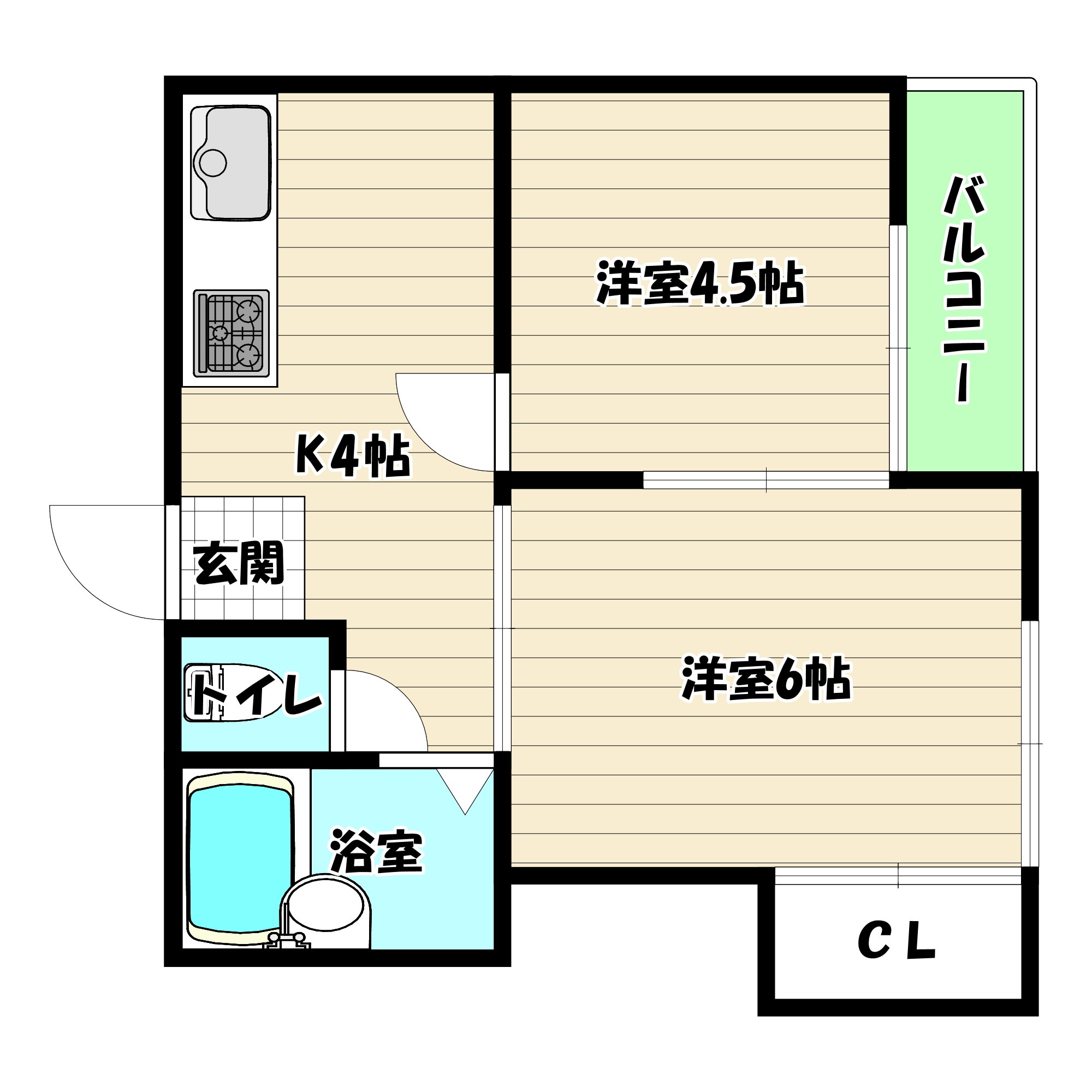 大阪府大阪市淀川区田川北１ 十三駅 2DK マンション 賃貸物件詳細