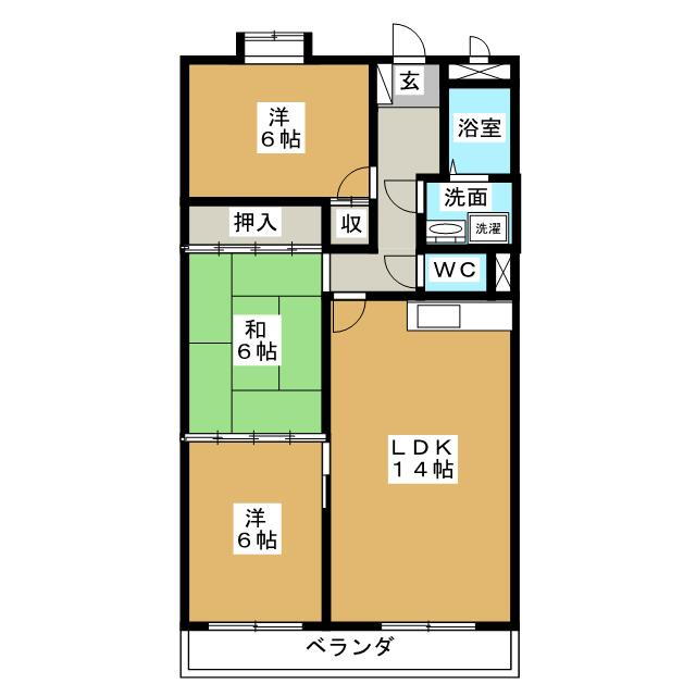 愛知県名古屋市天白区植田東２ 原駅 3LDK マンション 賃貸物件詳細