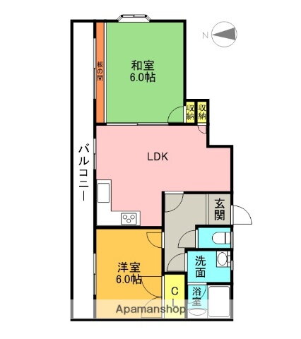 大阪府高槻市栄町４ 富田駅 2LDK マンション 賃貸物件詳細