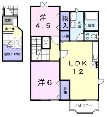 プリマヴェーラ 2階 2LDK 賃貸物件詳細