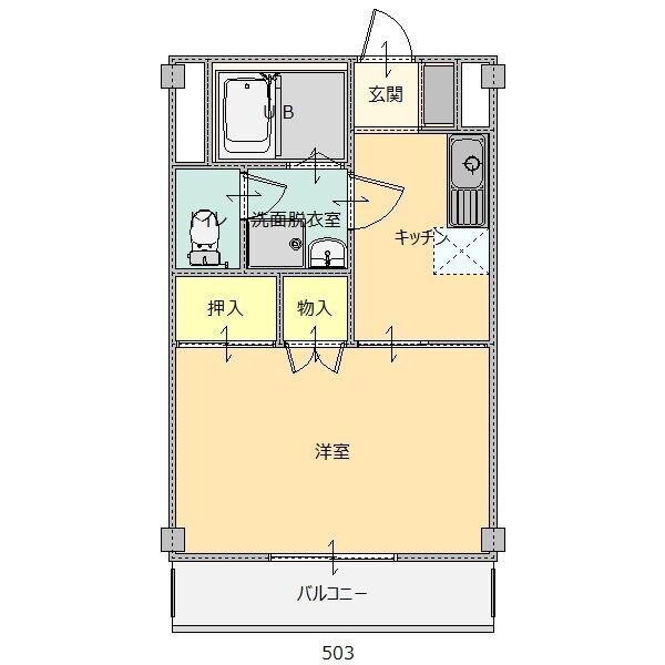 栃木県佐野市赤坂町 佐野市駅 1K マンション 賃貸物件詳細