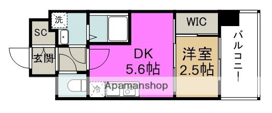 セレニテ福島プリエ 12階 1DK 賃貸物件詳細