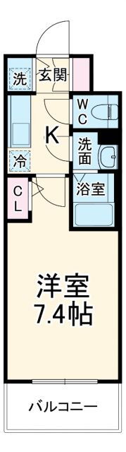 愛知県名古屋市瑞穂区洲雲町４ 桜山駅 1K マンション 賃貸物件詳細