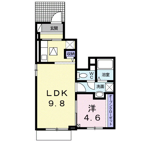 和歌山県岩出市山 紀伊駅 1LDK アパート 賃貸物件詳細