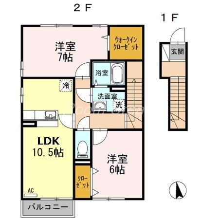 徳島県徳島市南島田町１ 蔵本駅 2LDK アパート 賃貸物件詳細